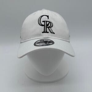 Colorado Rockies NE Scottsdale Arizona Patch Black/White Fitted Hat NWT